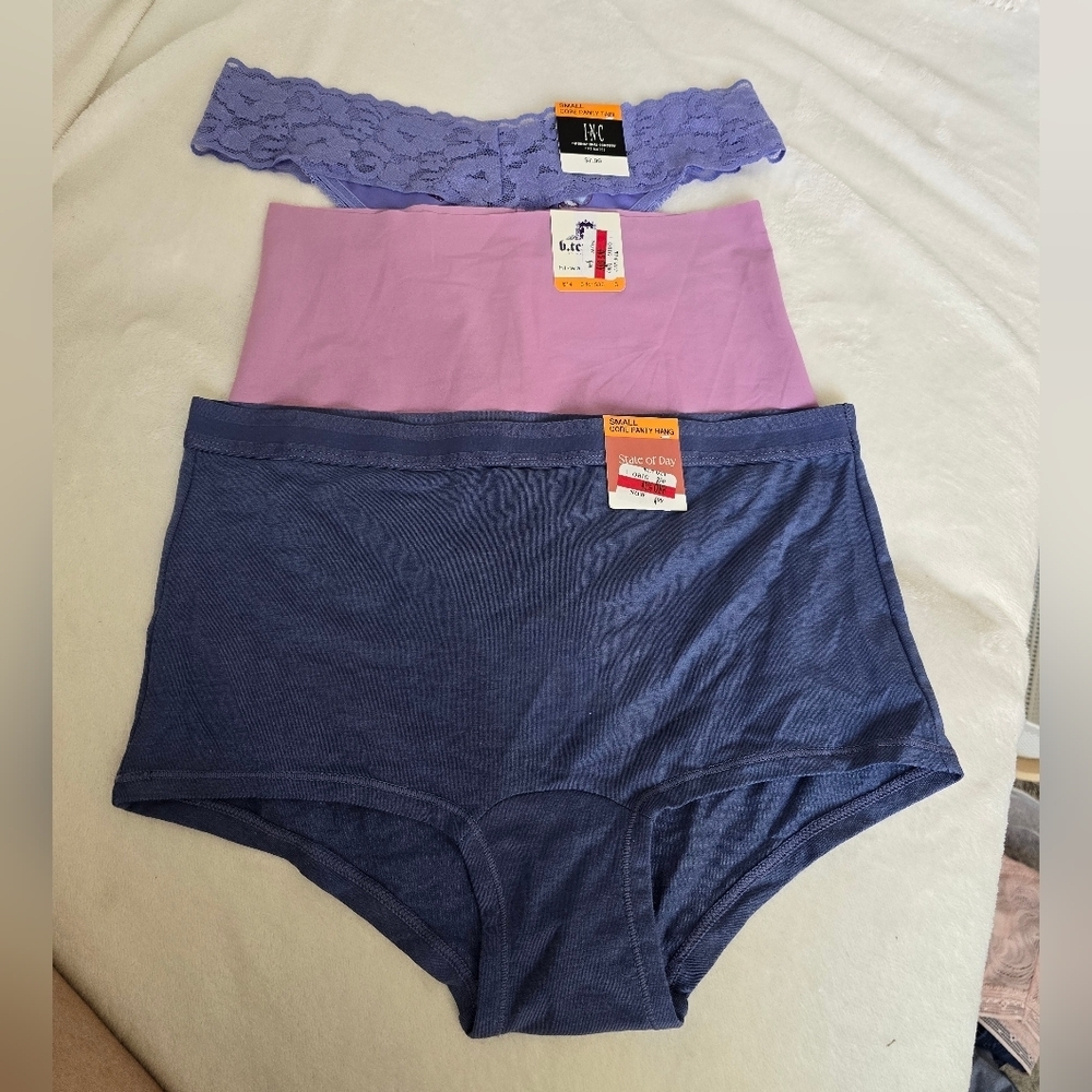 NWT Bundle Of Assorted Panties In Size Small